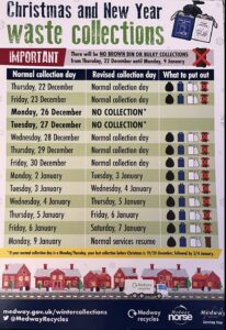 Refuse Collection Christmas 2022